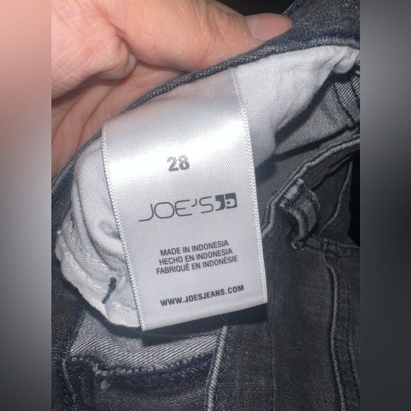 Joe’s Jeans Women's Grey Jeans Size 28 EUC streetwear Wide Leg - Picture 5 of 10